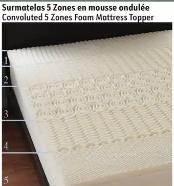 Hart Convoluted 5 Zones Foam Mattress Topper offer