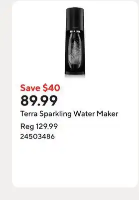 Staples Terra Sparkling Water Maker offer