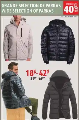 Hart WIDE SELECTION OF PARKAS offer