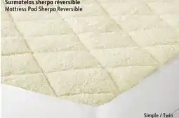 Hart Mattress Pad Sherpa Reversible offer