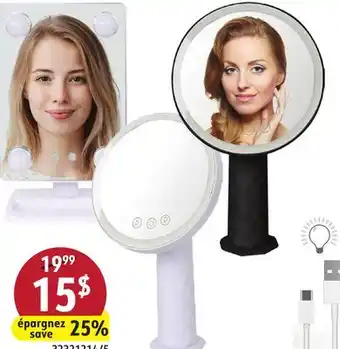 Sushi Shop LED Makeup Mirror Rechargeable offer