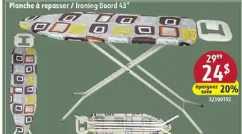 Hart Ironing Board 43 offer