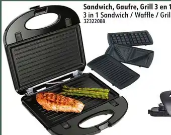 Hart 3 in 1 Sandwich / Waffle / Grill offer