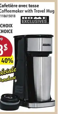 Hart Coffeemaker with Travel Mug offer