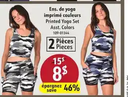 Hart Printed Yoga Set offer