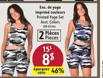 Hart Printed Yoga Set offer