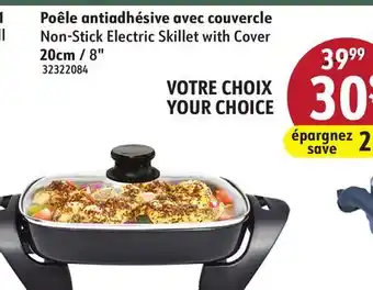 Hart Non-Stick Electric Skillet with Cover offer