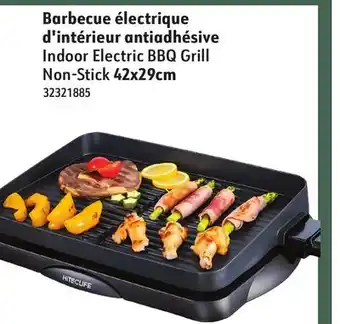 Hart Indoor Electric BBQ Grill Non-Stick 42x29cm offer