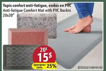 Hart Anti-fatigue Comfort Mat with PVC Backin offer