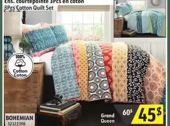 Hart 3Pcs Cotton Quilt Set offer