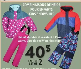 Hart KIDS SNOWSUITS offer