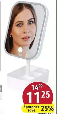 Hart LED Makeup Mirror Rechargeable offer