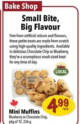 Farm Boy Mini Muffins offer