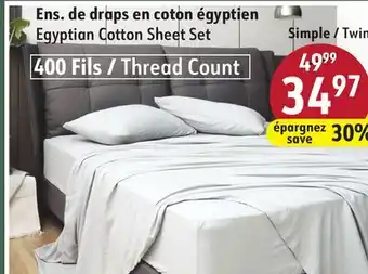 Hart Egyptian Cotton Sheet Set offer