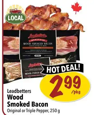 Farm Boy Leadbetters Wood Smoked Bacon offer