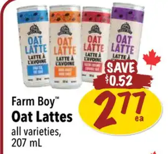 Farm Boy Farm Boy Oat Lattes offer