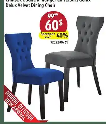 Hart Delux Velvet Dining Chair offer