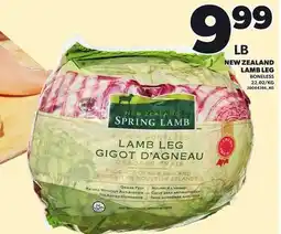 Loblaws NEW ZEALAND LAMB LEG offer