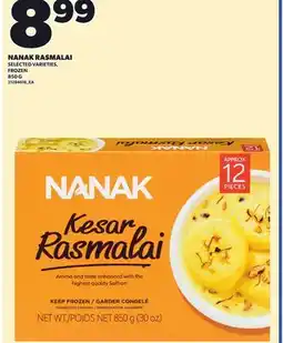 Loblaws NANAK RASMALAI, 850 G offer