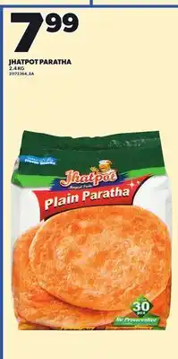 Loblaws JHATPOT PARATHA, 2.4 KG offer