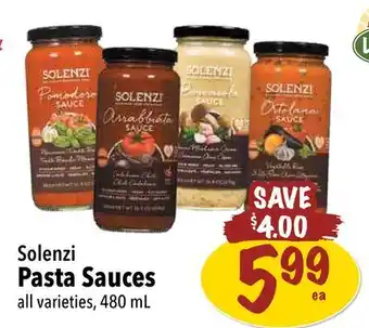 Farm Boy Solenzi Pasta Sauces offer