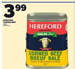 Loblaws HEREFORD CORNED BEEF, 340 G offer