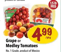 Farm Boy Grape or Medley Tomatoes offer