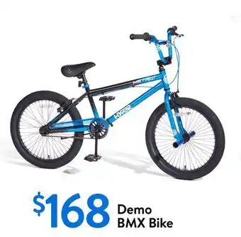 Walmart Demo BMX Bike offer