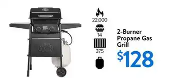 Walmart 2-Burner Propane Gas Grill offer