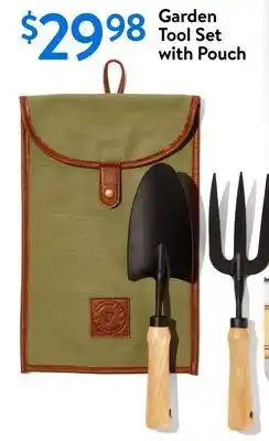 Walmart Garden Tool Set with Pouch offer