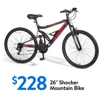 Walmart 26 Shocker Mountain Bike offer