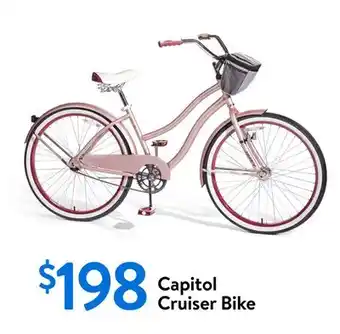 Walmart Capitol Cruiser Bike offer