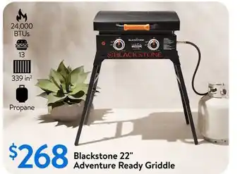 Walmart Blackstone 22 Adventure Ready Griddle offer