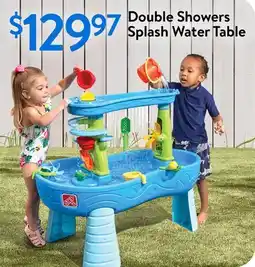 Walmart Double Showers Splash Water Table offer