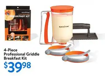 Walmart 4-Piece Professional Griddle Breakfast Kit offer