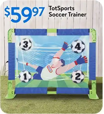 Walmart TotSports Soccer Trainer offer