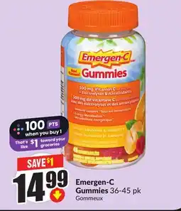 Chalo FreshCo Emergen-C Gummies 36-45 pk offer