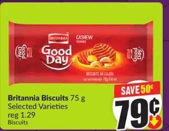 Chalo FreshCo Britannia Biscuits 75 g Selected Varieties offer