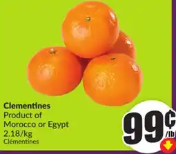 Chalo FreshCo Clementines Product of Morocco or Egypt 2.18/kg offer