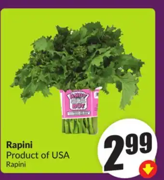 Chalo FreshCo Rapini Product of USA offer