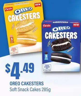 Chalo FreshCo OREO CAKESTERS Soft Snack Cakes 285g offer