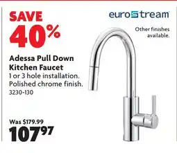 Home Hardware Adessa Pull Down Kitchen Faucet offer