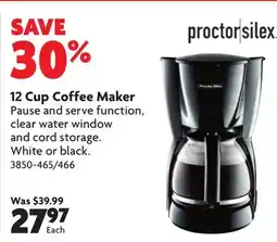 Home Hardware 12 Cup Coffee Maker offer