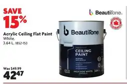 Home Hardware Acrylic Ceiling Flat Paint offer