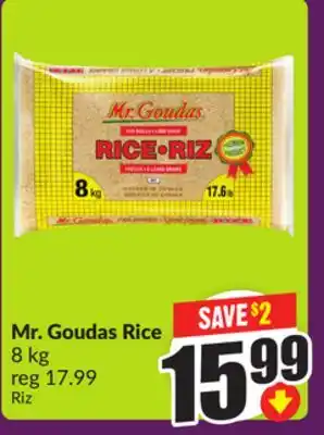 Chalo FreshCo Mr. Goudas Rice 8 kg offer