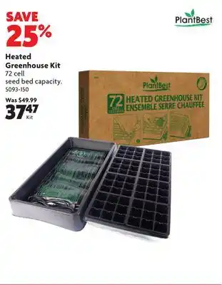 Home Hardware Heated Greenhouse Kit offer