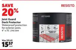 Home Hardware Joist Guard Deck Protector offer