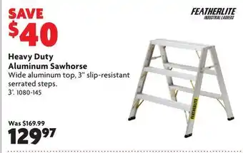 Home Hardware Heavy Duty Aluminum Sawhorse offer