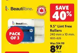 Home Hardware 9.5 Lint Free Rollers offer