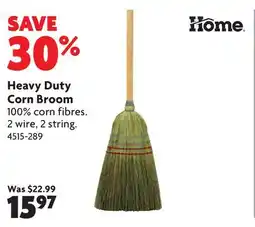 Home Hardware Heavy Duty Corn Broom offer